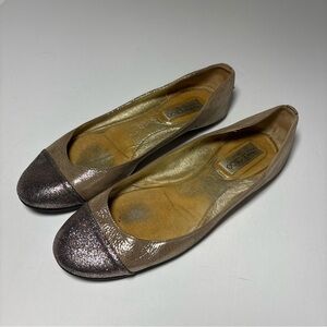 Jimmy Choo Metallic Flats